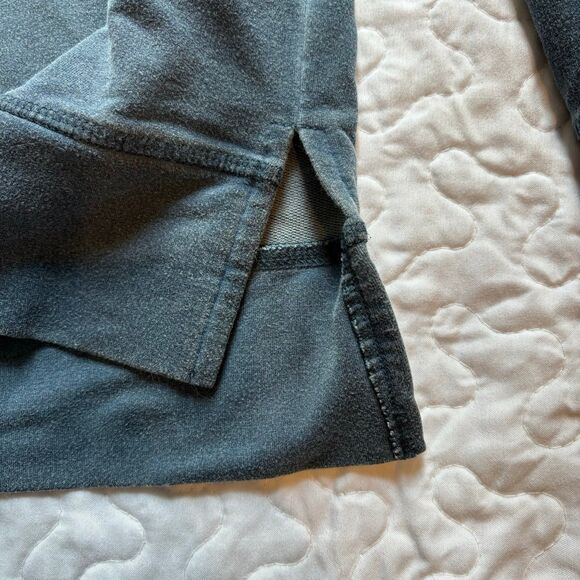 Crosby Mock Neck Pullover Drawstring split side sweater size large - Picture 2 of 7